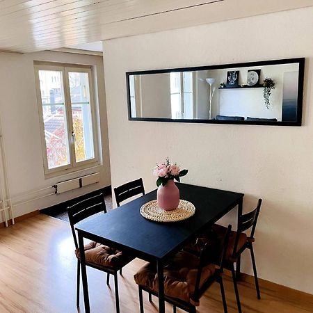 Newly Furnished Beautiful Old Building Apartment In The Center With Apple Tv Санкт Гален Екстериор снимка