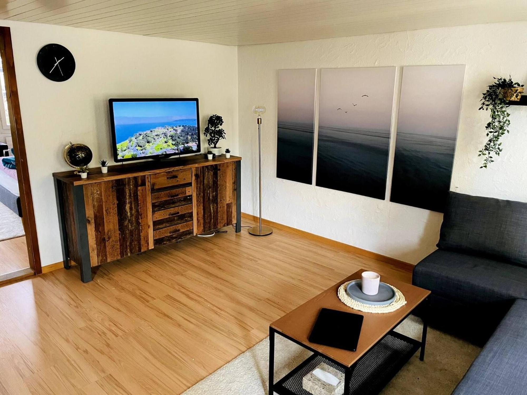 Newly Furnished Beautiful Old Building Apartment In The Center With Apple Tv Санкт Гален Екстериор снимка